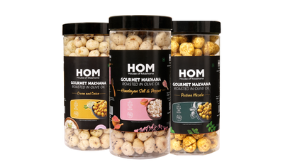 Raw Makhana - Pack of 5 – Healthy Roasted Makhana Snack