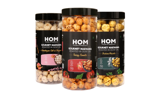 Raw Makhana - Pack of 5 – Healthy Roasted Makhana Snack