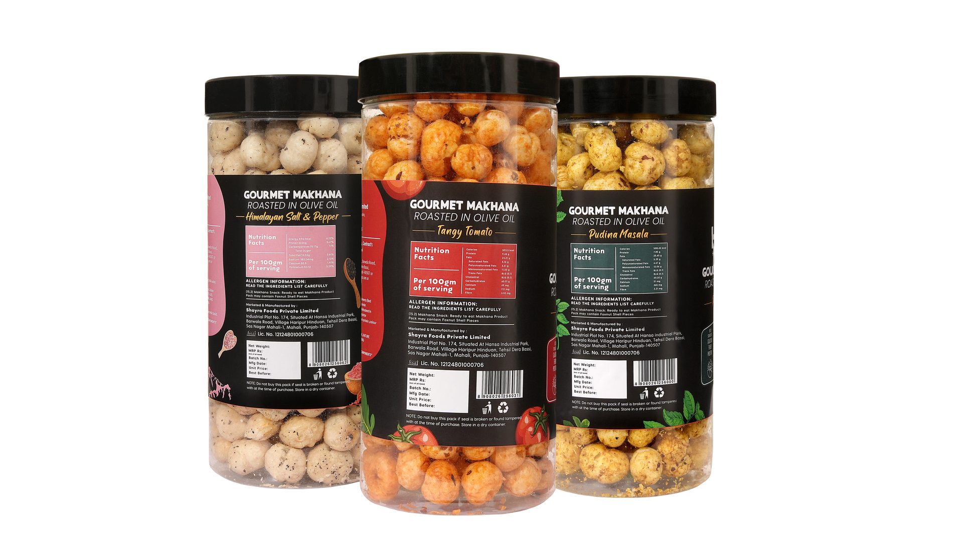 Raw Makhana - Pack of 5 – Healthy Roasted Makhana Snack