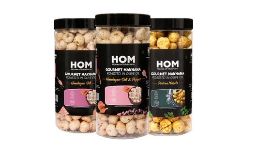 Raw Makhana - Pack of 5 – Healthy Roasted Makhana Snack