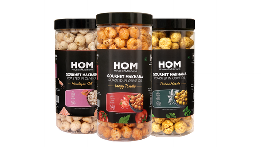 Raw Makhana - Pack of 5 – Healthy Roasted Makhana Snack