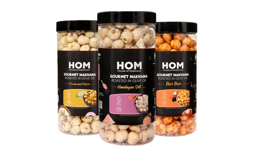 Raw Makhana - Pack of 5 – Healthy Roasted Makhana Snack
