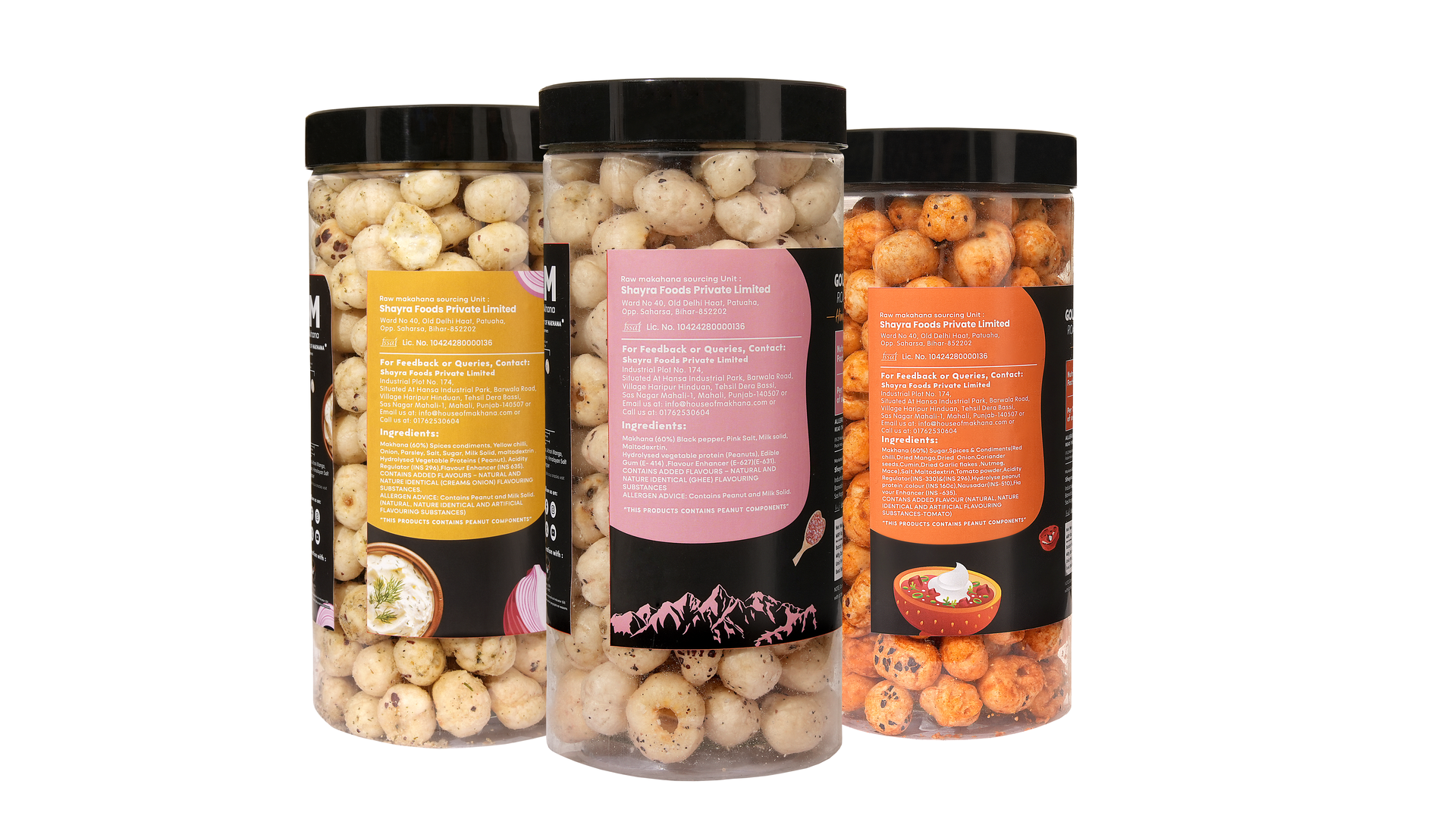 Raw Makhana - Pack of 5 – Healthy Roasted Makhana Snack