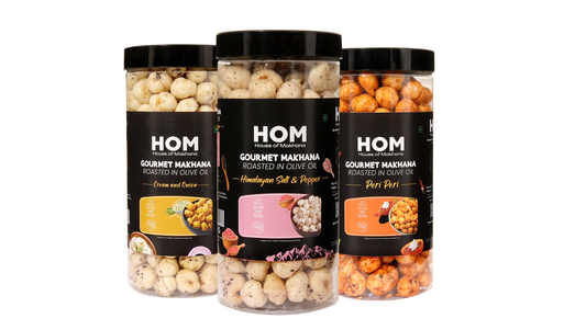 Raw Makhana - Pack of 5 – Healthy Roasted Makhana Snack