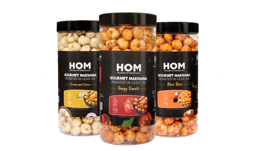 Raw Makhana - Pack of 5 – Healthy Roasted Makhana Snack