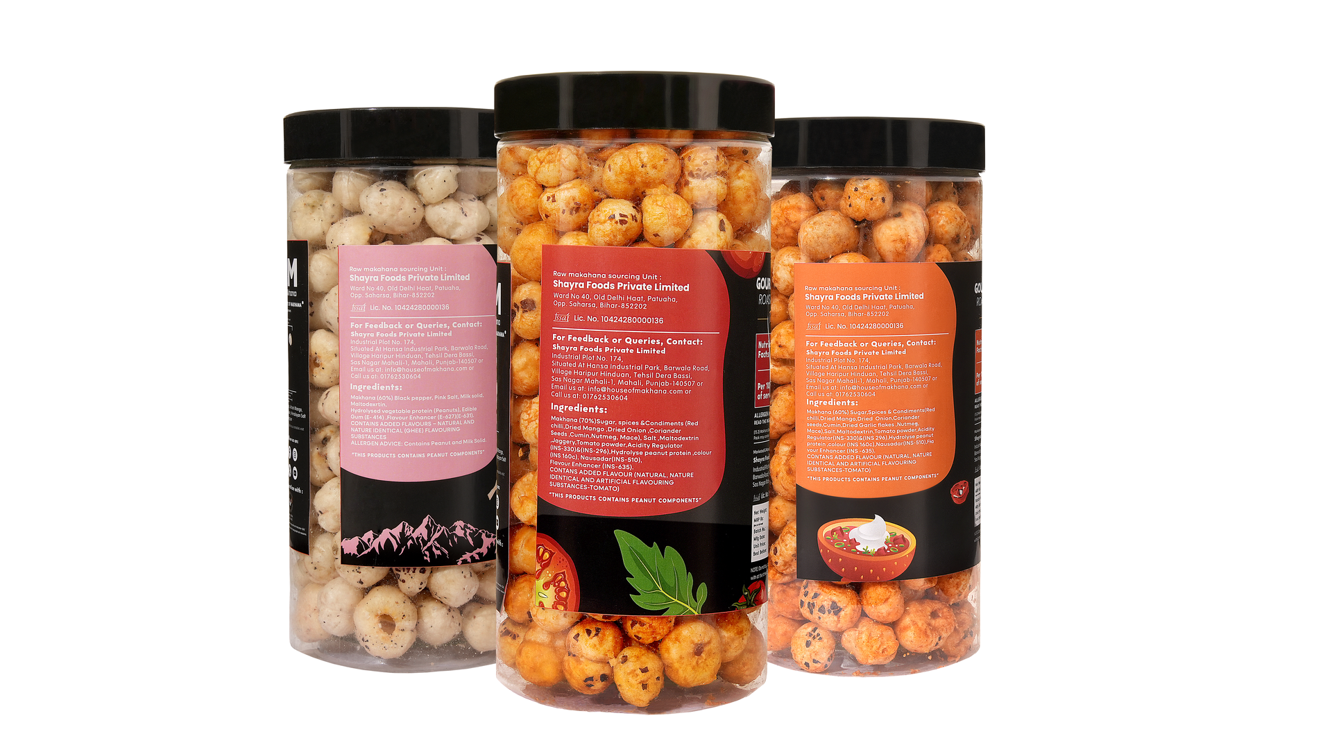 Raw Makhana - Pack of 5 – Healthy Roasted Makhana Snack