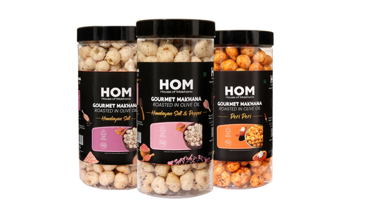 Raw Makhana - Pack of 5 – Healthy Roasted Makhana Snack