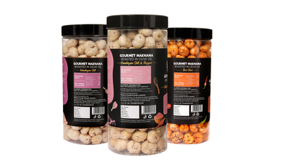 Raw Makhana - Pack of 5 – Healthy Roasted Makhana Snack