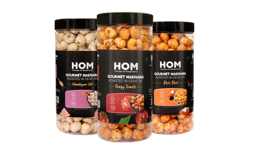 Raw Makhana - Pack of 5 – Healthy Roasted Makhana Snack