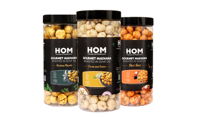 Raw Makhana - Pack of 5 – Healthy Roasted Makhana Snack