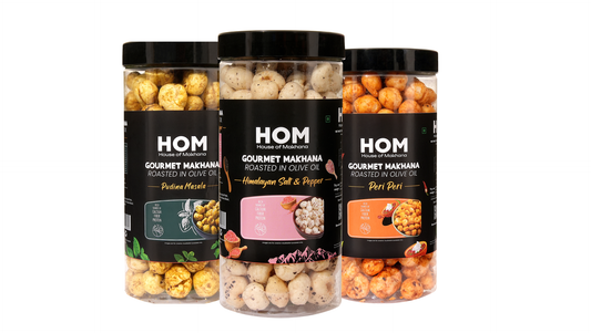 Raw Makhana - Pack of 5 – Healthy Roasted Makhana Snack