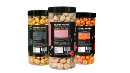 Raw Makhana - Pack of 5 – Healthy Roasted Makhana Snack