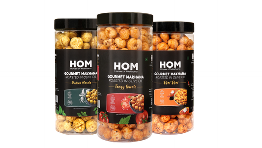 Raw Makhana - Pack of 5 – Healthy Roasted Makhana Snack