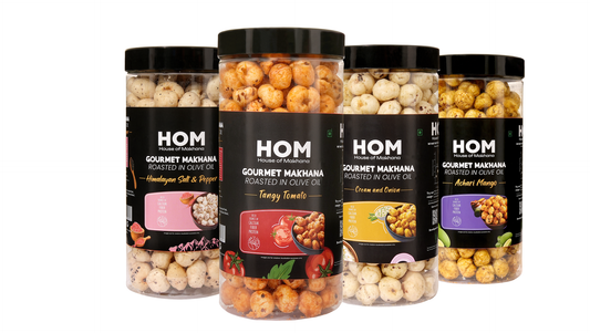 Raw Makhana - Pack of 5 – Healthy Roasted Makhana Snack