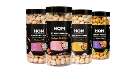 Raw Makhana - Pack of 5 – Healthy Roasted Makhana Snack