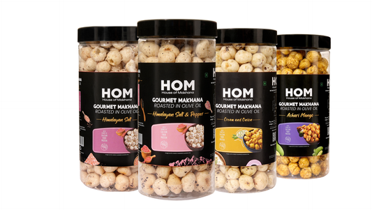 Raw Makhana - Pack of 5 – Healthy Roasted Makhana Snack