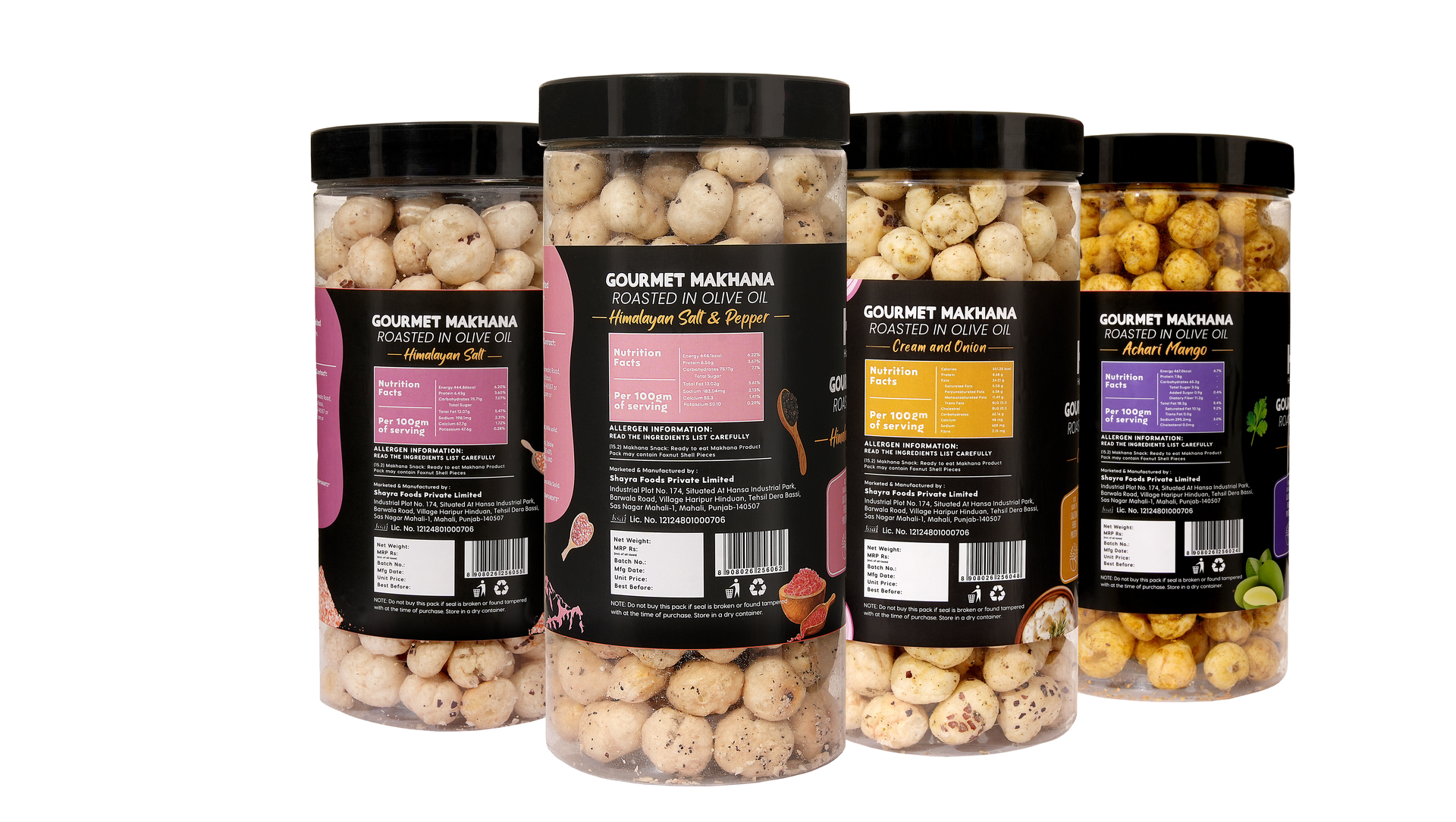 Raw Makhana - Pack of 5 – Healthy Roasted Makhana Snack