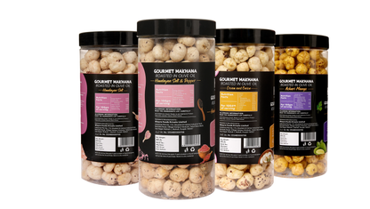 Raw Makhana - Pack of 5 – Healthy Roasted Makhana Snack