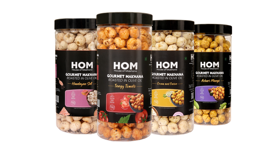 Raw Makhana - Pack of 5 – Healthy Roasted Makhana Snack