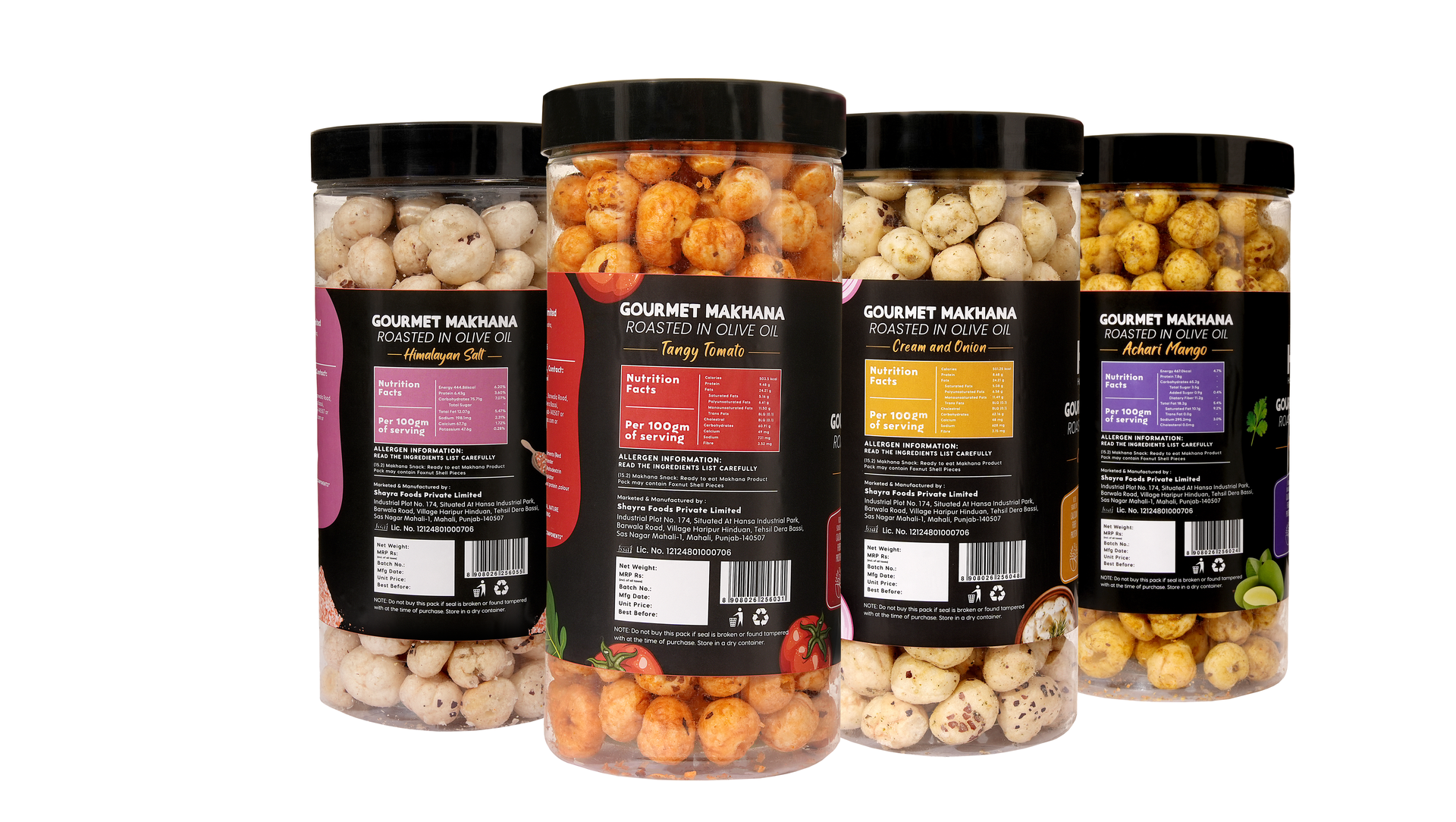 Raw Makhana - Pack of 5 – Healthy Roasted Makhana Snack