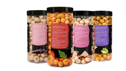 Raw Makhana - Pack of 5 – Healthy Roasted Makhana Snack