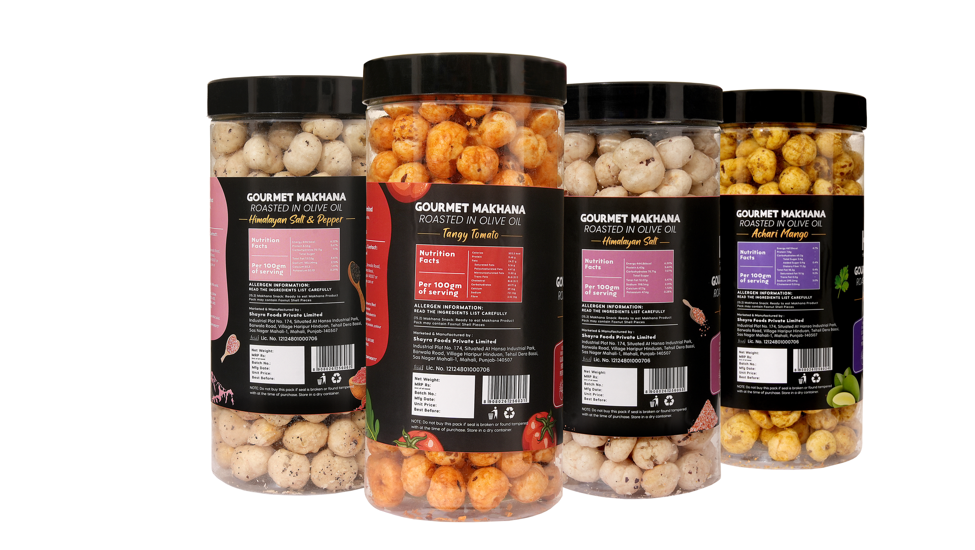 Raw Makhana - Pack of 5 – Healthy Roasted Makhana Snack