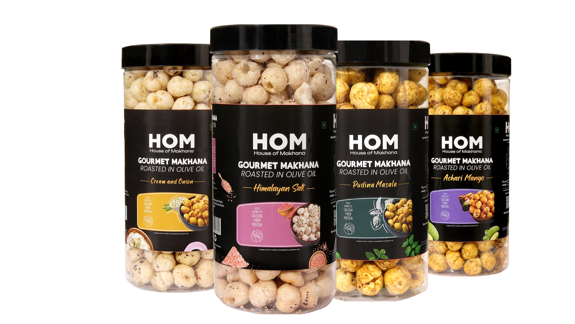 Raw Makhana - Pack of 5 – Healthy Roasted Makhana Snack