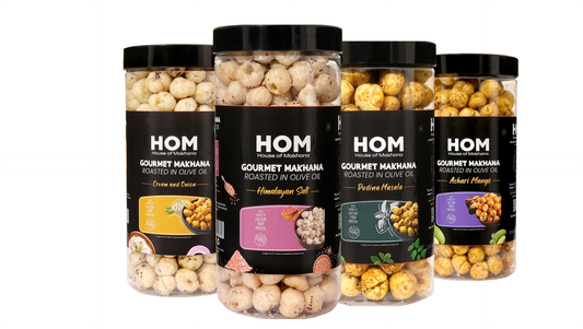 Raw Makhana - Pack of 5 – Healthy Roasted Makhana Snack