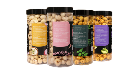 Raw Makhana - Pack of 5 – Healthy Roasted Makhana Snack