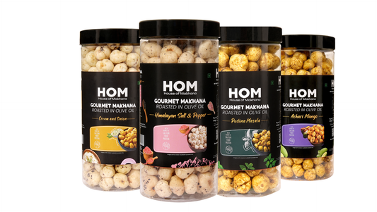 Raw Makhana - Pack of 5 – Healthy Roasted Makhana Snack