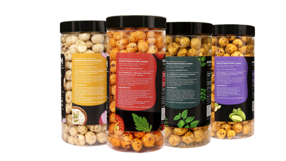 Raw Makhana - Pack of 5 – Healthy Roasted Makhana Snack