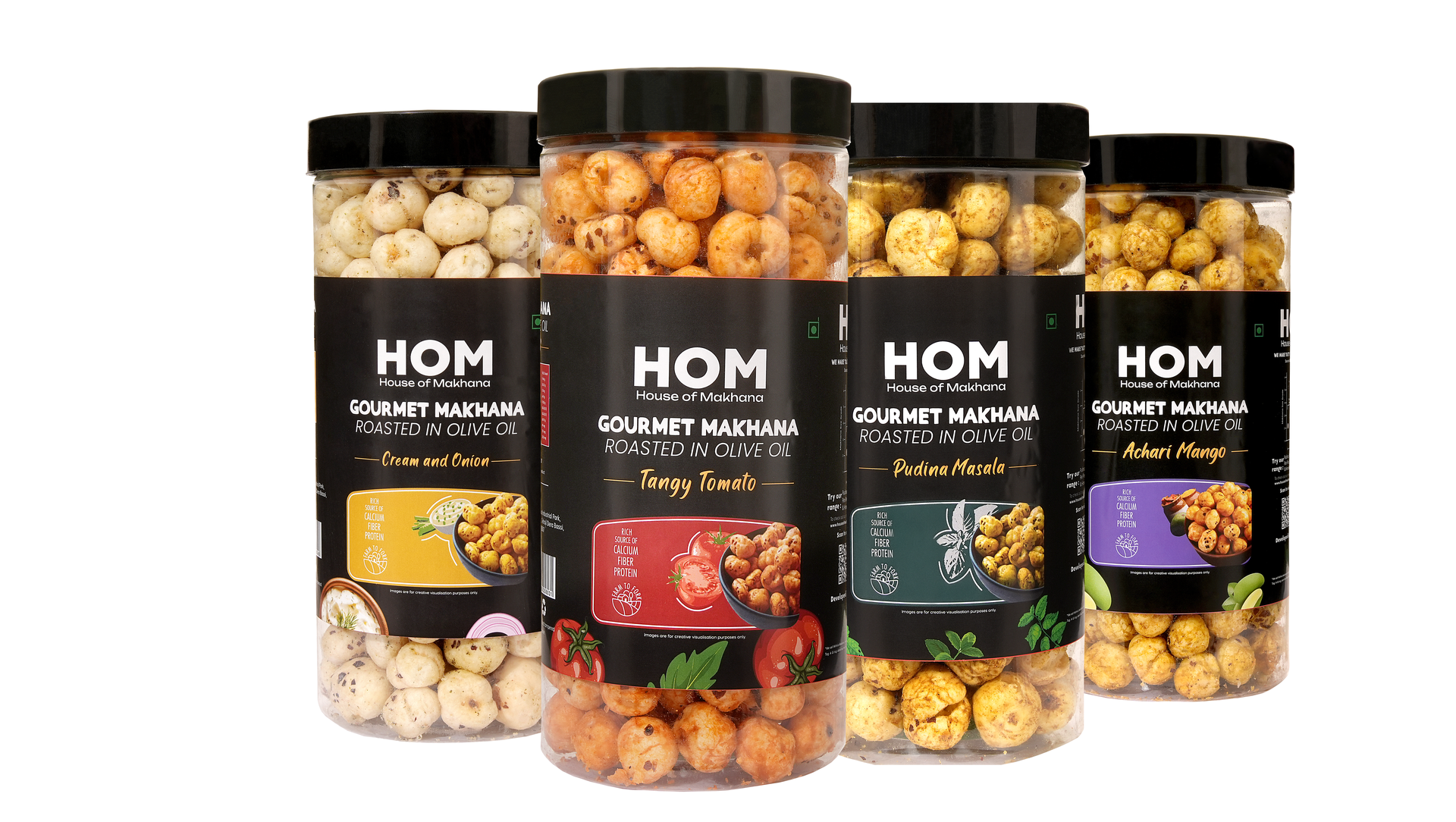 Raw Makhana - Pack of 5 – Healthy Roasted Makhana Snack