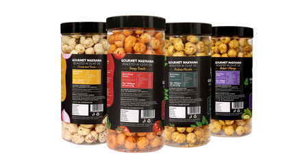 Raw Makhana - Pack of 5 – Healthy Roasted Makhana Snack