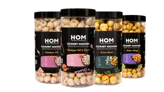 Raw Makhana - Pack of 5 – Healthy Roasted Makhana Snack