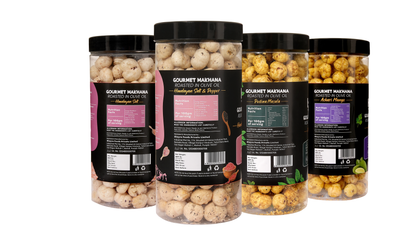 Raw Makhana - Pack of 5 – Healthy Roasted Makhana Snack