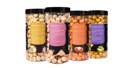 Raw Makhana - Pack of 5 – Healthy Roasted Makhana Snack