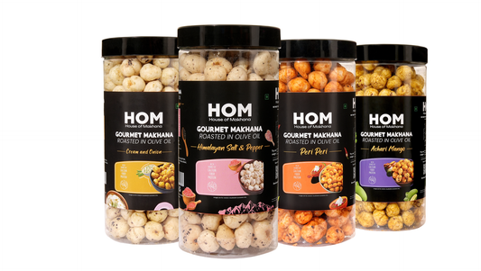 Raw Makhana - Pack of 5 – Healthy Roasted Makhana Snack
