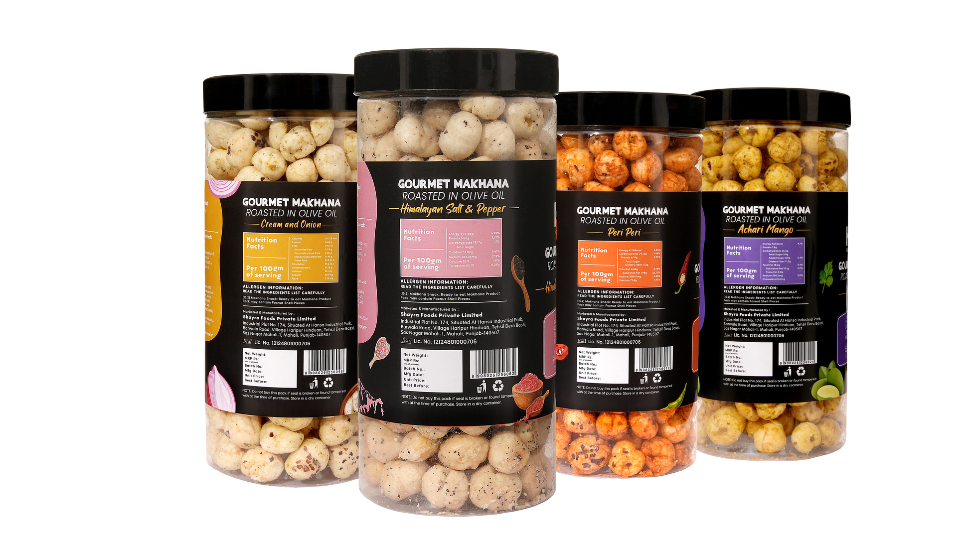 Raw Makhana - Pack of 5 – Healthy Roasted Makhana Snack