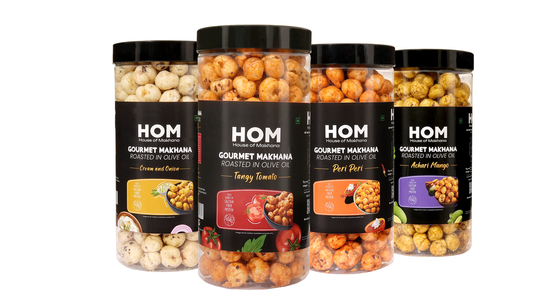 Raw Makhana - Pack of 5 – Healthy Roasted Makhana Snack
