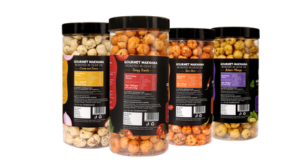 Raw Makhana - Pack of 5 – Healthy Roasted Makhana Snack