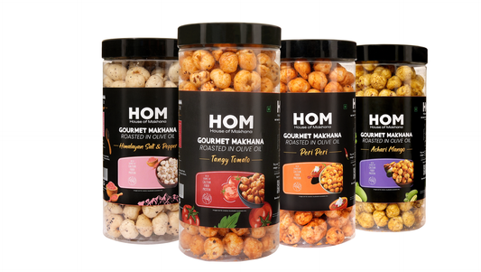 Raw Makhana - Pack of 5 – Healthy Roasted Makhana Snack