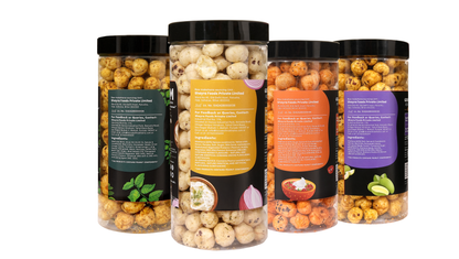 Raw Makhana - Pack of 5 – Healthy Roasted Makhana Snack