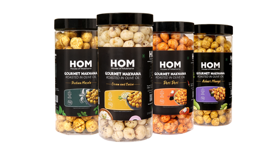 Raw Makhana - Pack of 5 – Healthy Roasted Makhana Snack