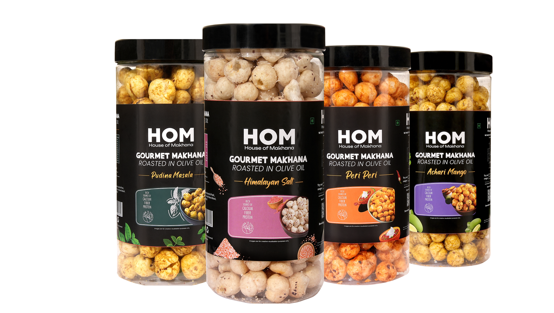 Raw Makhana - Pack of 5 – Healthy Roasted Makhana Snack