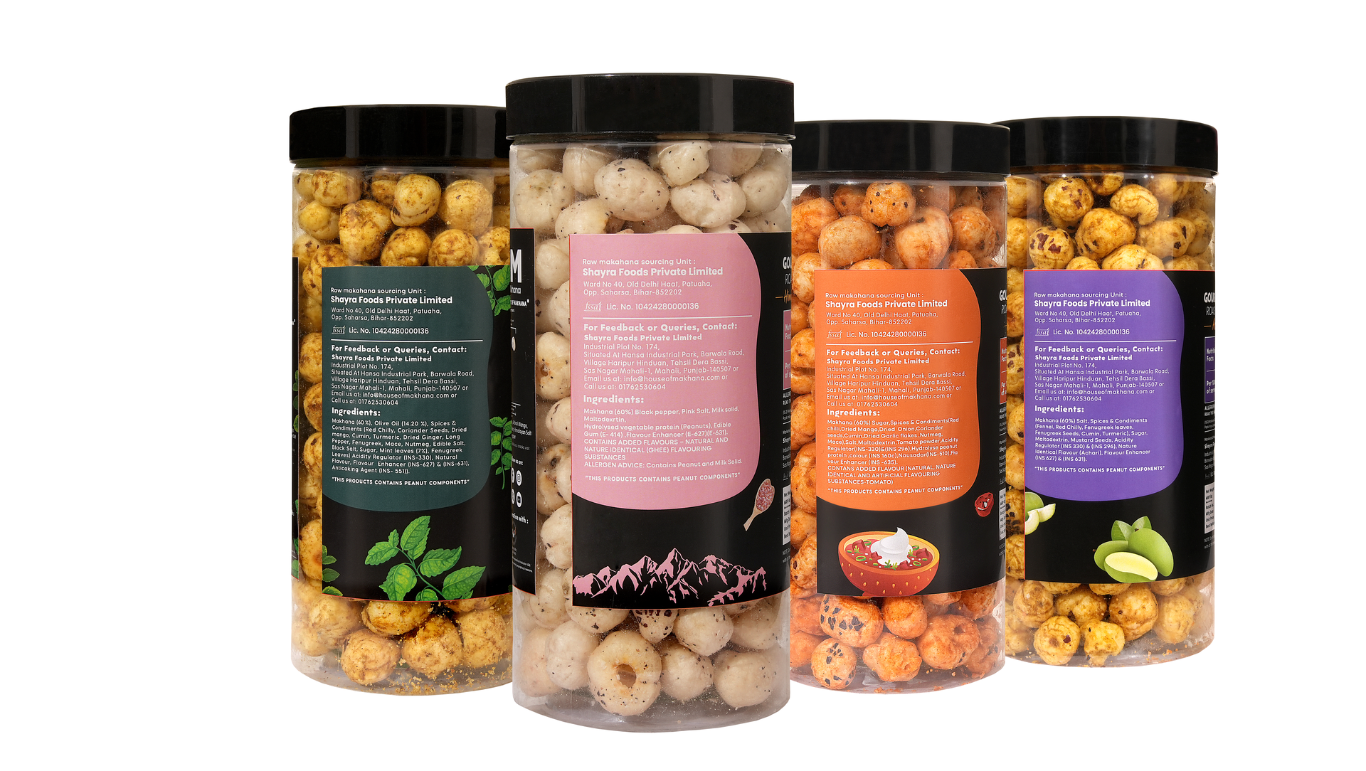 Raw Makhana - Pack of 5 – Healthy Roasted Makhana Snack