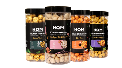 Raw Makhana - Pack of 5 – Healthy Roasted Makhana Snack