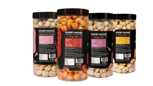 Jar Combo - Pack of 4 (Cream & Onion, Himalayan Salt, Himalayan Salt & Pepper, Tangy Tomato)