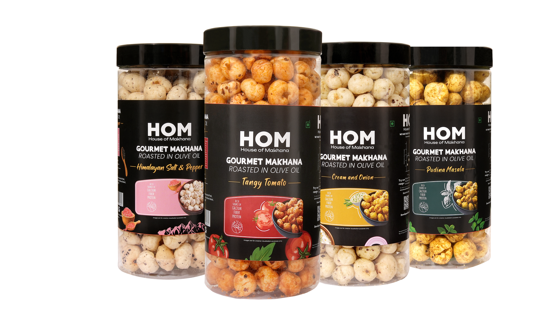 Raw Makhana - Pack of 5 – Healthy Roasted Makhana Snack