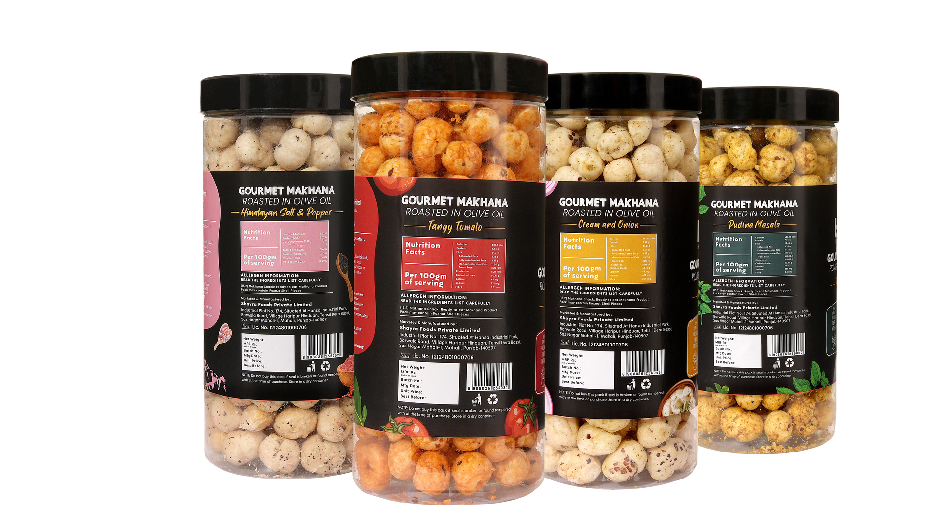 Raw Makhana - Pack of 5 – Healthy Roasted Makhana Snack