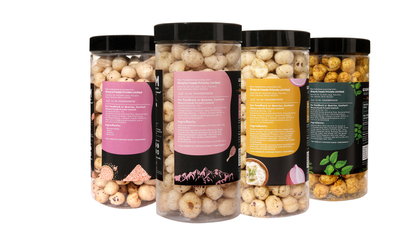 Raw Makhana - Pack of 5 – Healthy Roasted Makhana Snack